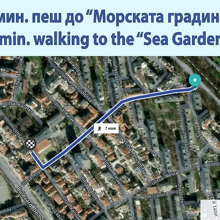 Summer Lazur - Sunny Flat With 2 Separate Daire *